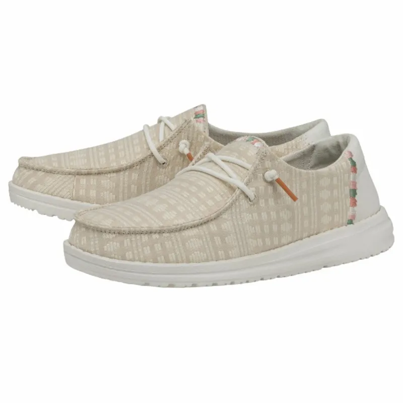 Hey Dude Women's Wendy Boho Embroidery Dust Rose sold by Western Edge