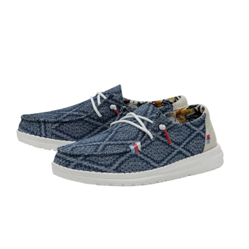 Hey Dude Women's Wendy Boho True Blue sold by Western Edge