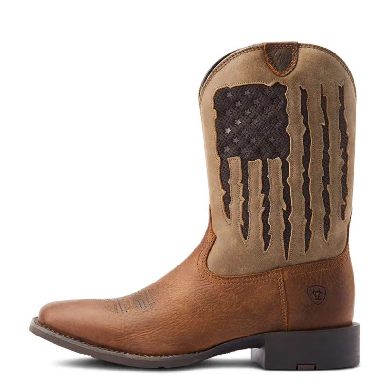 Ariat Men's VentTEK Flag Boots made by Ariat