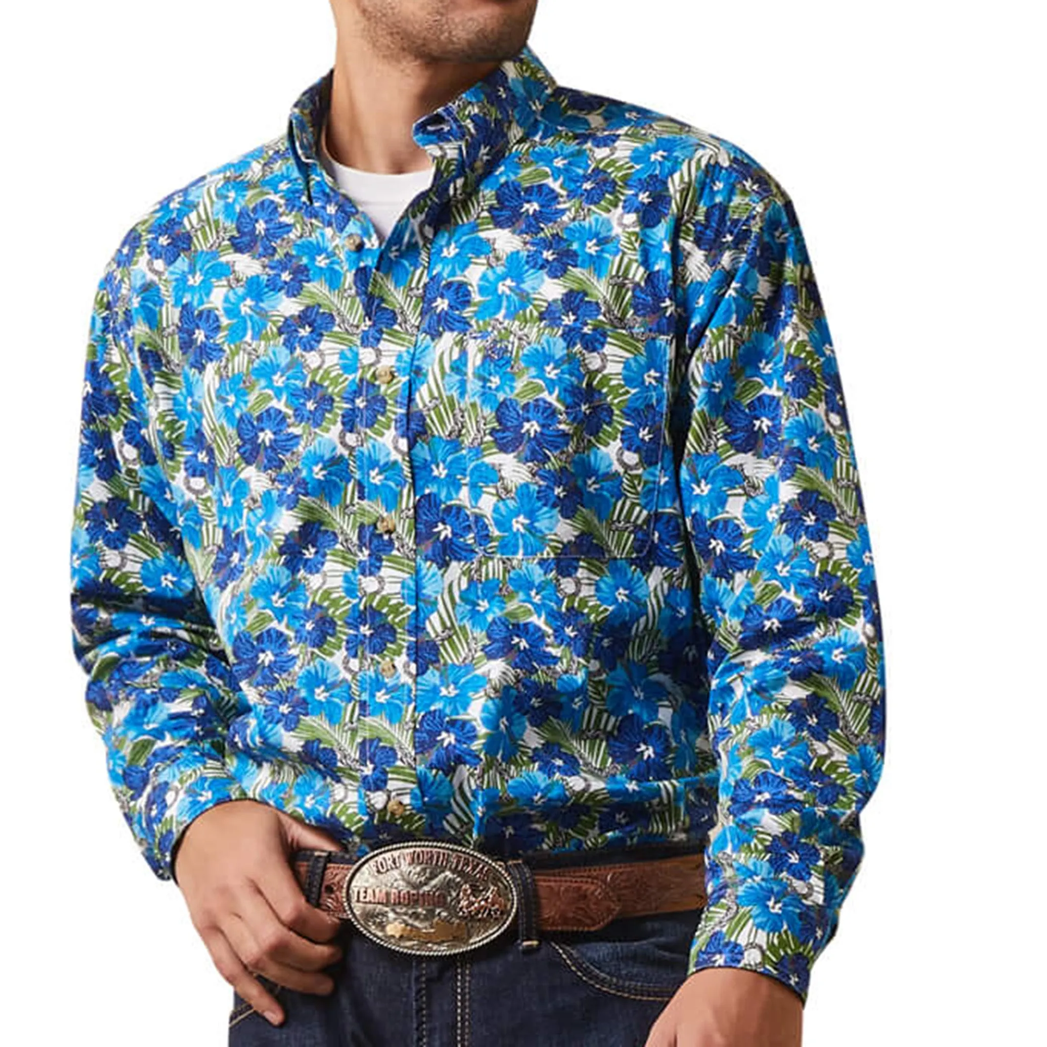 Ariat Men's Landon Hawaiian Print sold by Western Edge