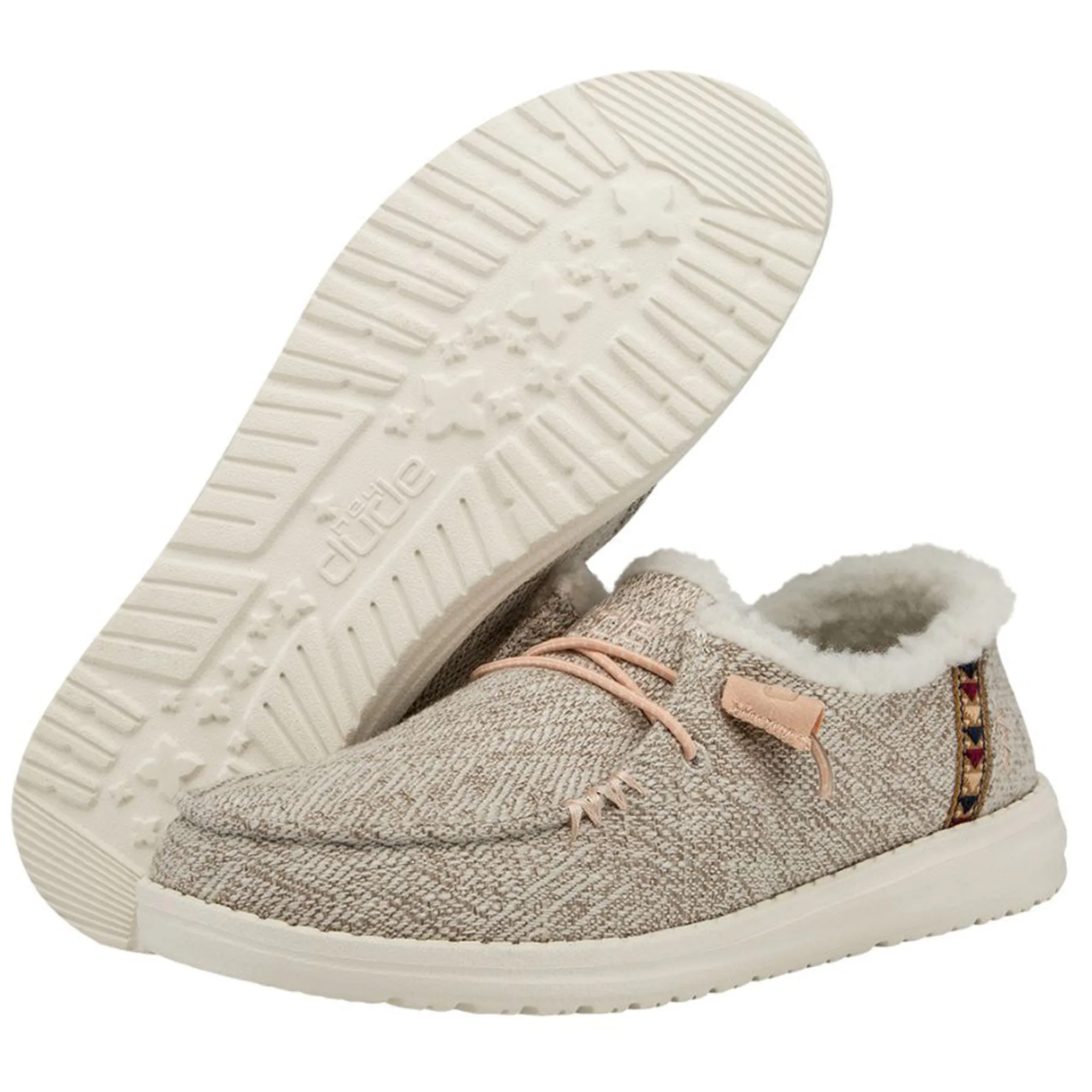 Hey Dude Wendy Tribal Earth Fleece Lined sold by Western Edge