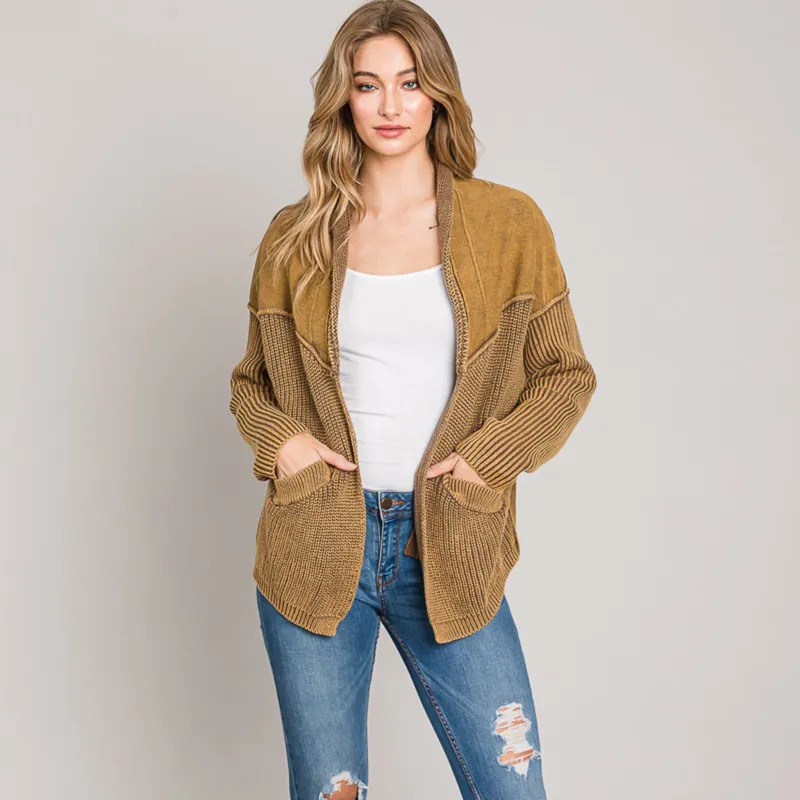 Terry Cardigan made by HEYSON