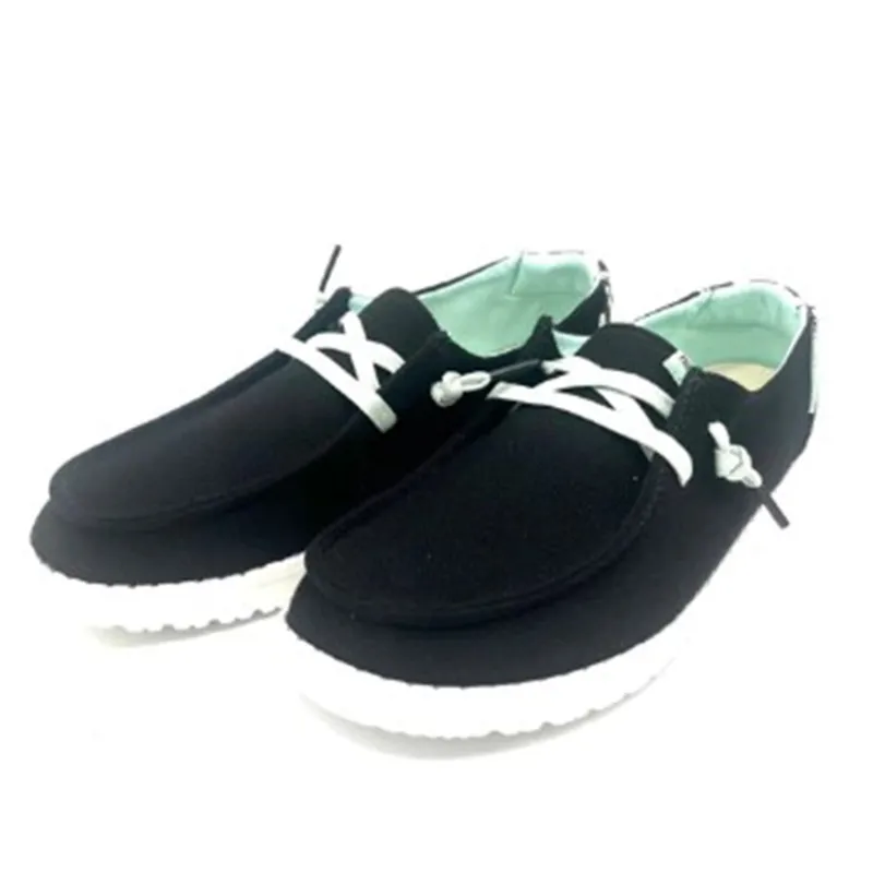 Hey Dude Wendy Black Zebra sold by Western Edge