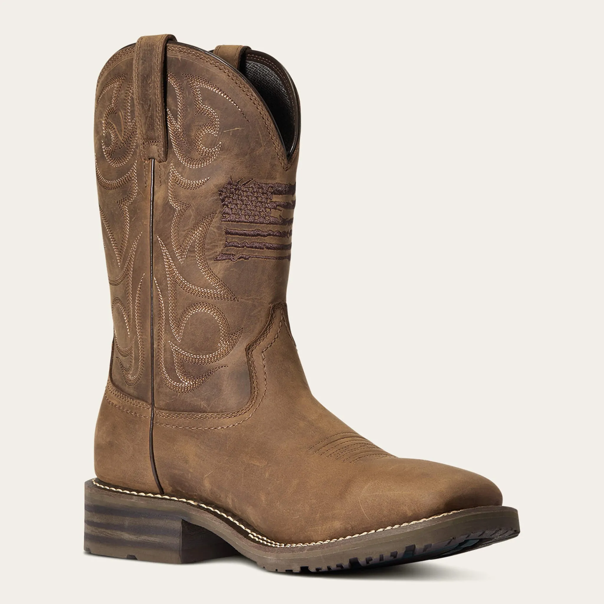 Ariat Men's Hybrid Patriot Waterproof Work Boot sold by Western Edge product image thumbnail 3