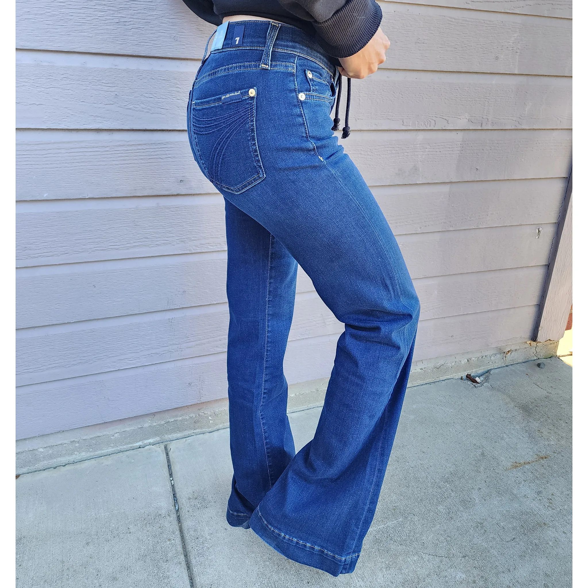 7 For All Mankind Women's Dojo B(Air) INR Jean sold by Western Edge