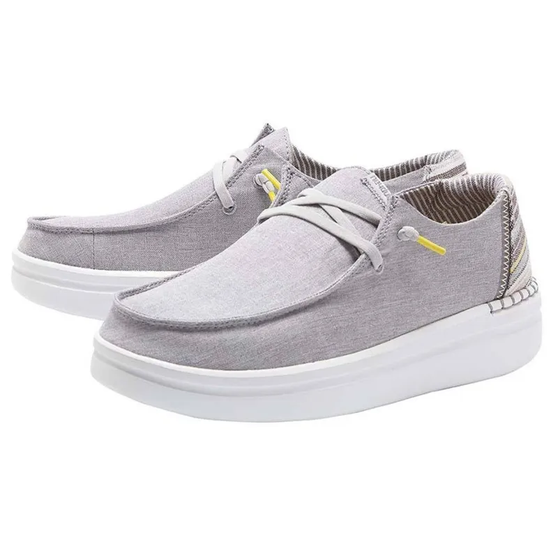 Hey Dude Wendy Rise Grey Lines made by Hey Dude