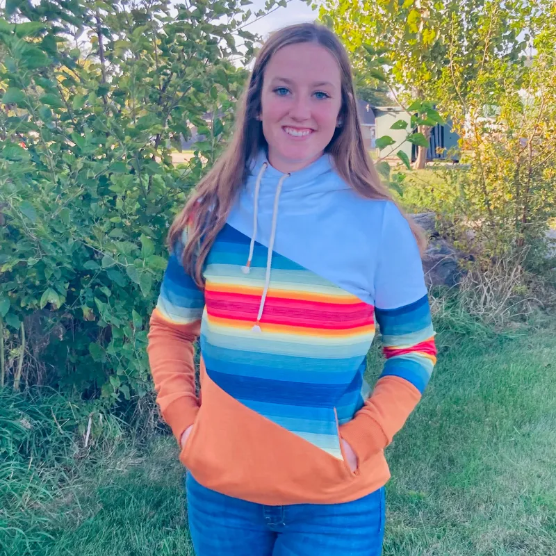 Ampersand Women's All Eyes On Hue Hoodie sold by Western Edge