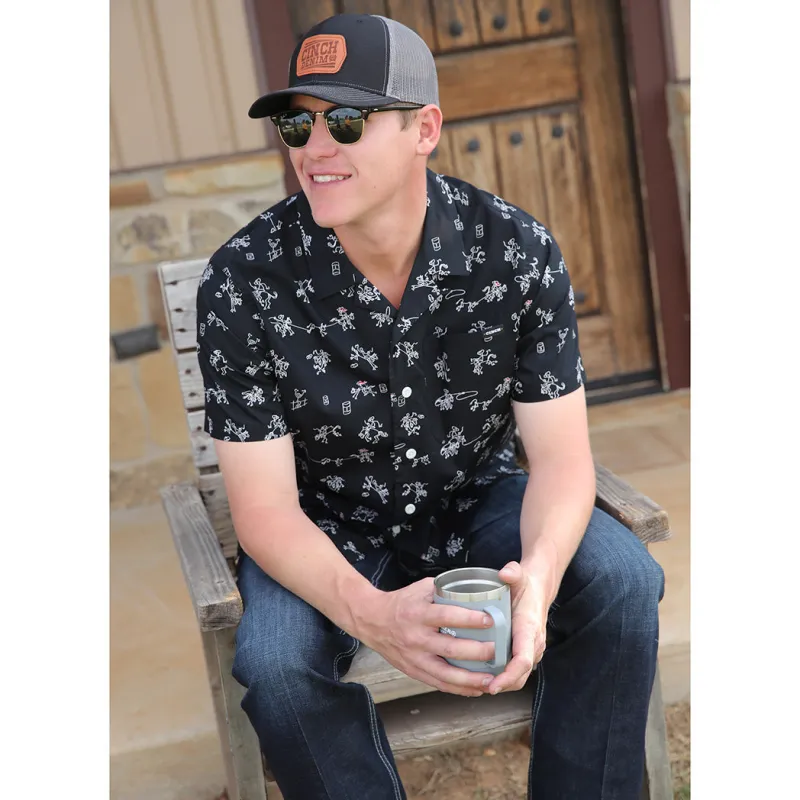 Cinch Men's Cowboy Camp Shirt sold by Western Edge