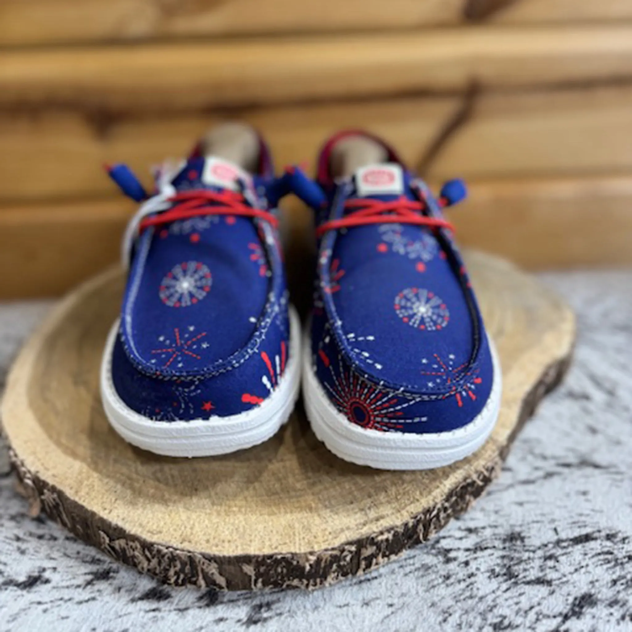 Hey Dude Wendy Fireworks Navy sold by Western Edge product image thumbnail 3