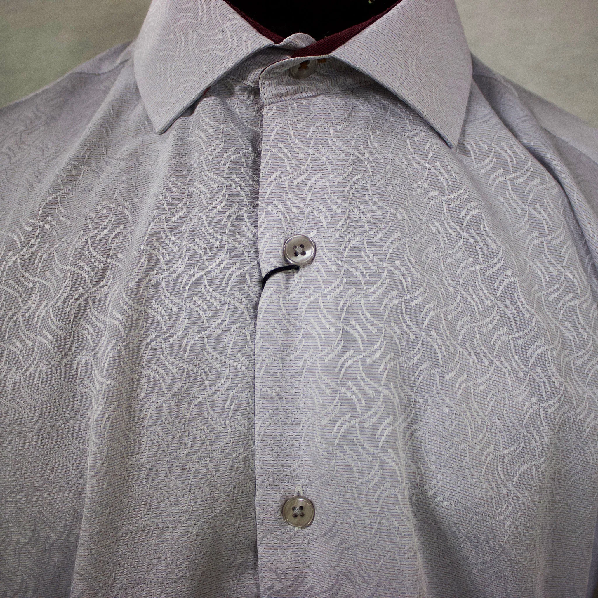 Men's Silver Tone Long Sleeve Shirt sold by Western Edge product image thumbnail 2