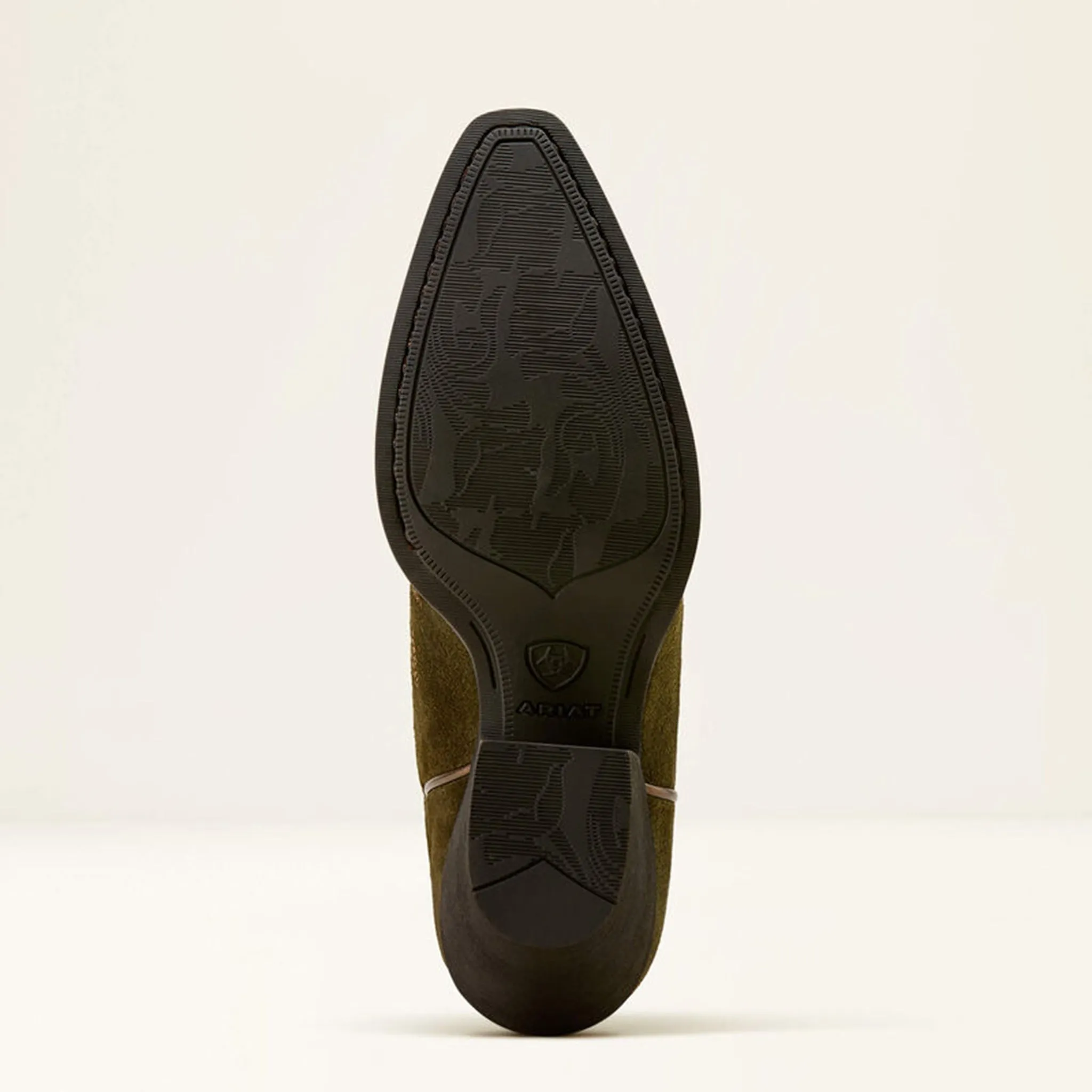 Ariat Olive Suede Chandler Booties sold by Western Edge product image thumbnail 3