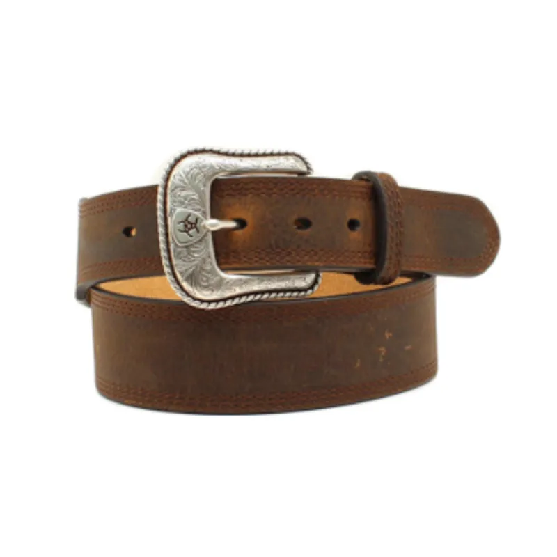 Ariat Men's Dark Brown Belt made by Ariat