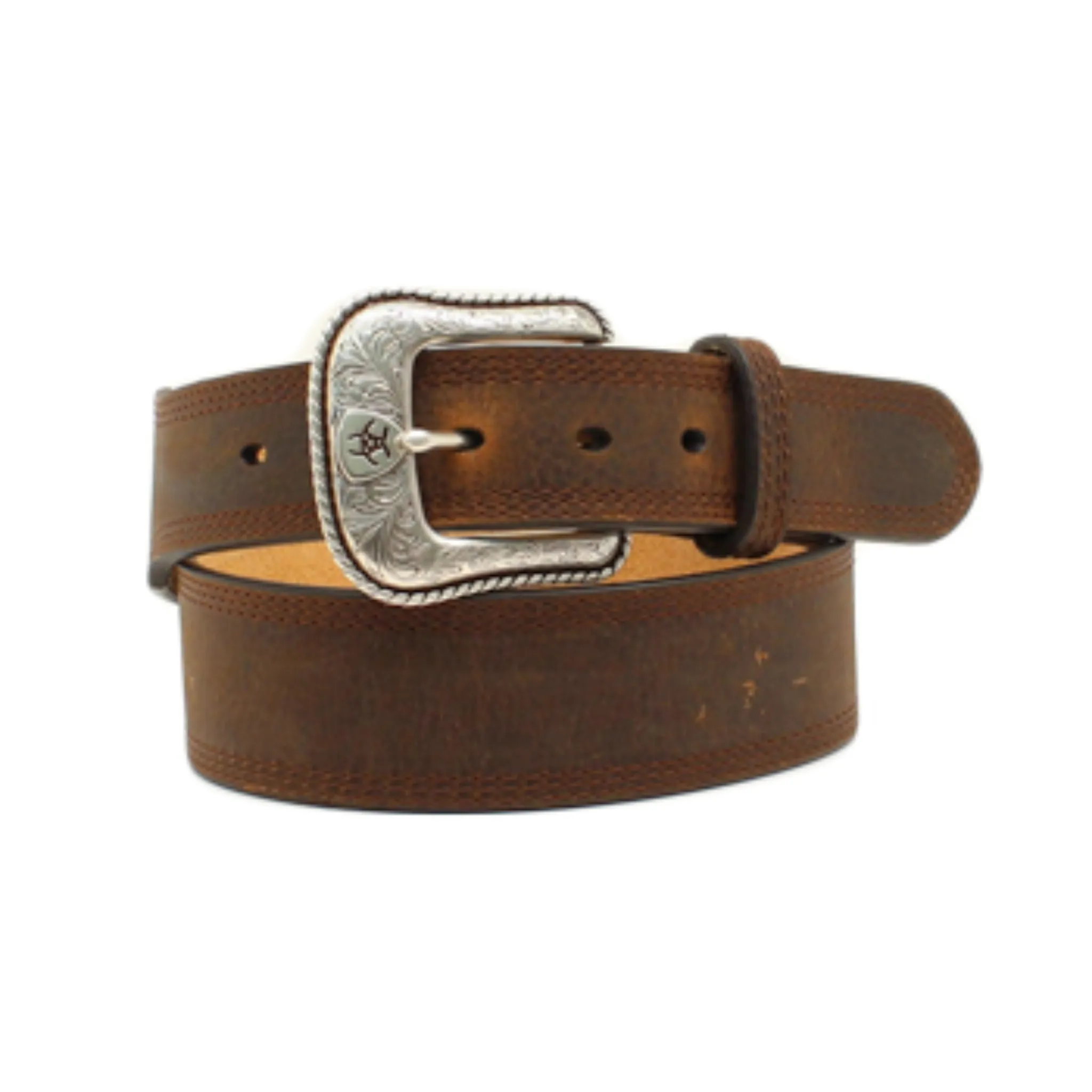 Ariat Men's Dark Brown Belt sold by Western Edge
