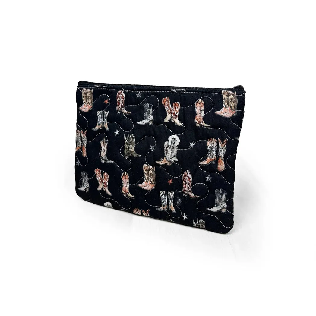 Women's Thunderbird Boots Black Makeup bag sold by Western Edge product image thumbnail 2