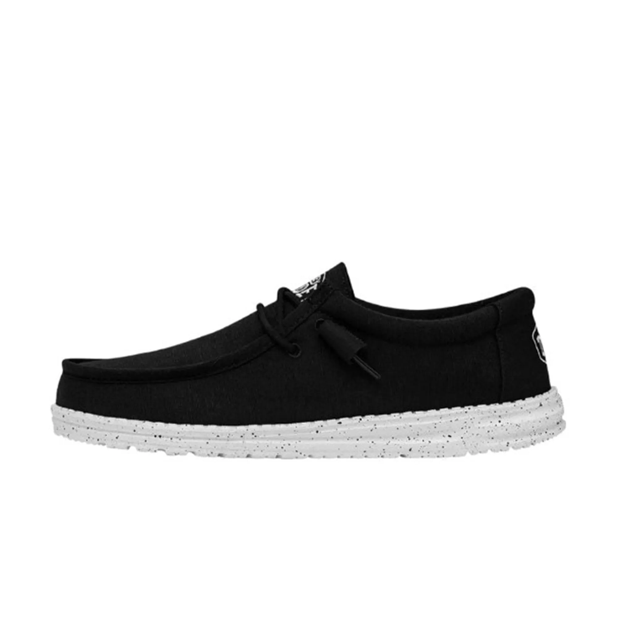 Hey Dude Men's Wally Slub Canvas Black sold by Western Edge product image thumbnail 2