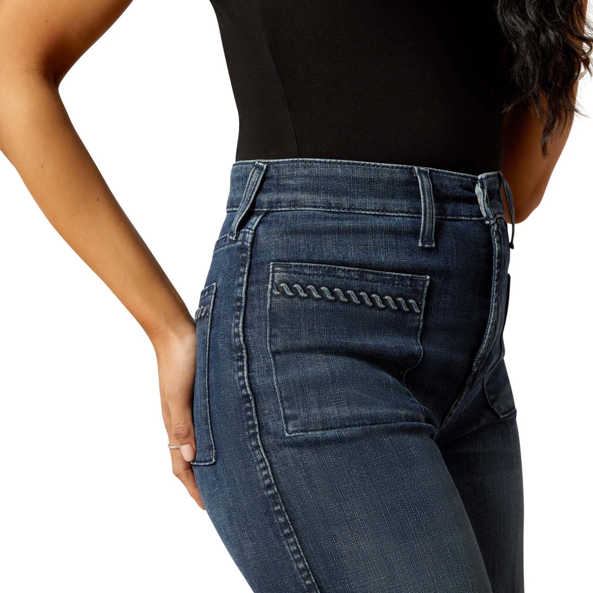 Ariat Ultra High Rise Jill Wide Leg Jean sold by Western Edge product image thumbnail 5