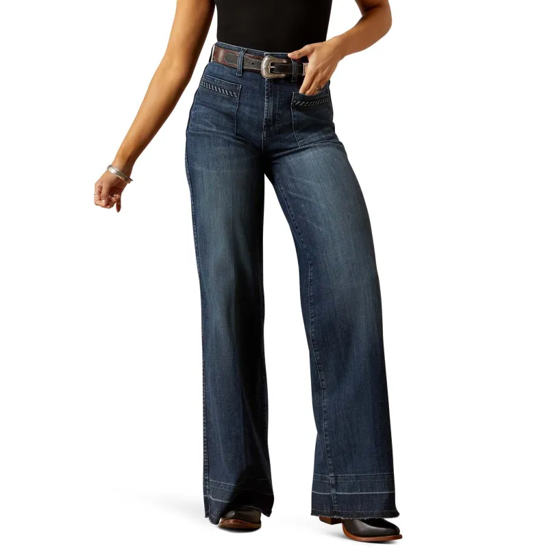 Ariat Ultra High Rise Jill Wide Leg Jean made by Ariat