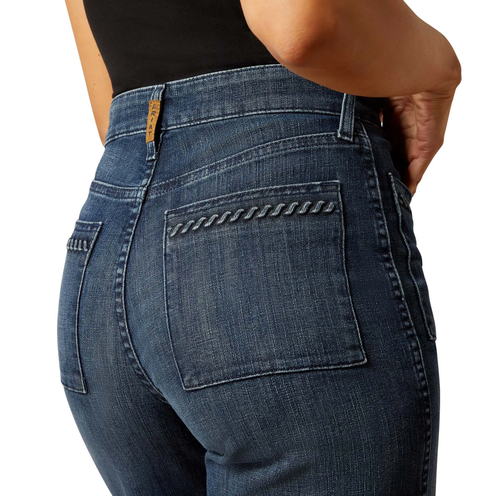 Ariat Ultra High Rise Jill Wide Leg Jean sold by Western Edge product image thumbnail 4