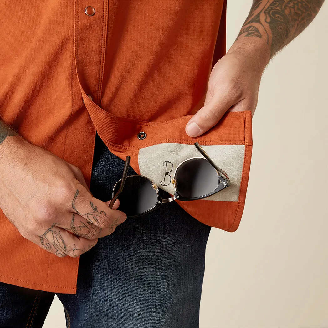 Ariat Clay Mens VentTEK Short Sleeve Shirt sold by Western Edge product image thumbnail 3