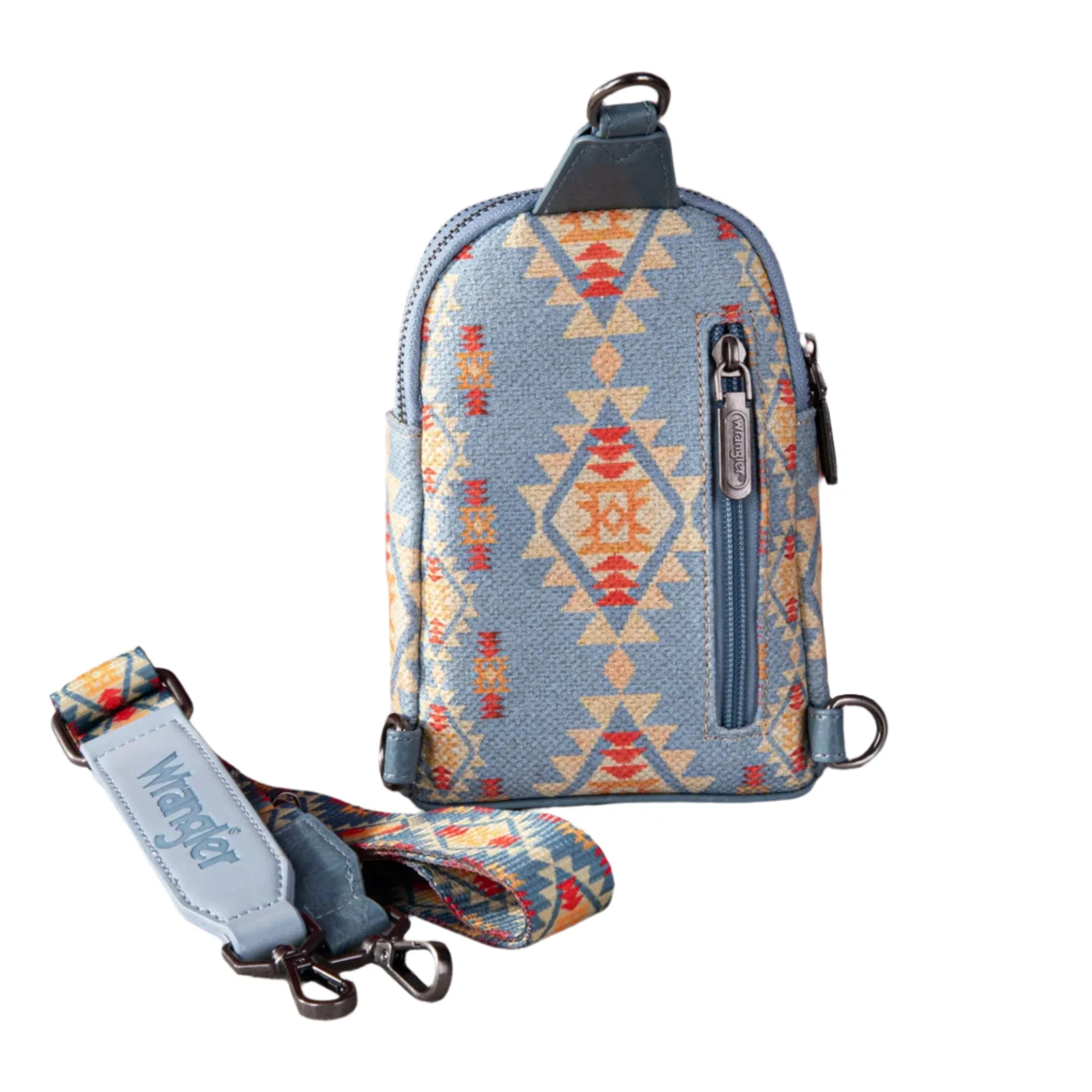 Wrangler Jean Yellow Aztec Crossbody Purse sold by Western Edge product image thumbnail 2