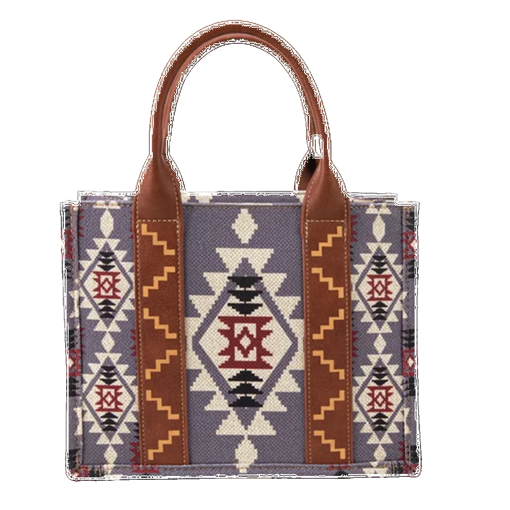 Wrangler Lavender Aztec Crossbody Tote sold by Western Edge product image thumbnail 2