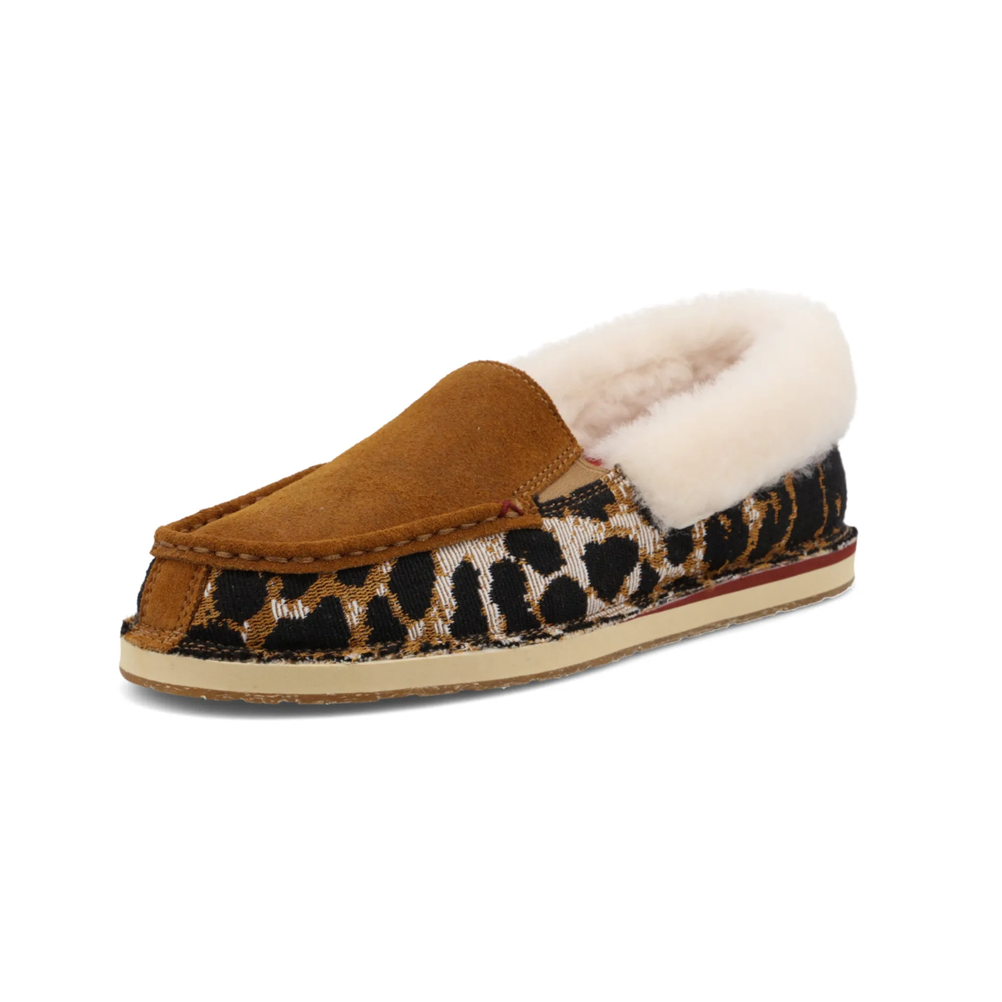 Twisted X Women's Tan Cheetah Loafer sold by Western Edge