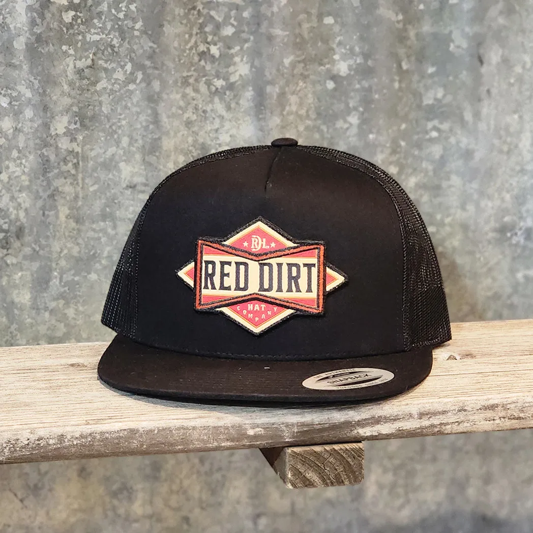 Red Dirt Black Cap with Bowtie sold by Western Edge