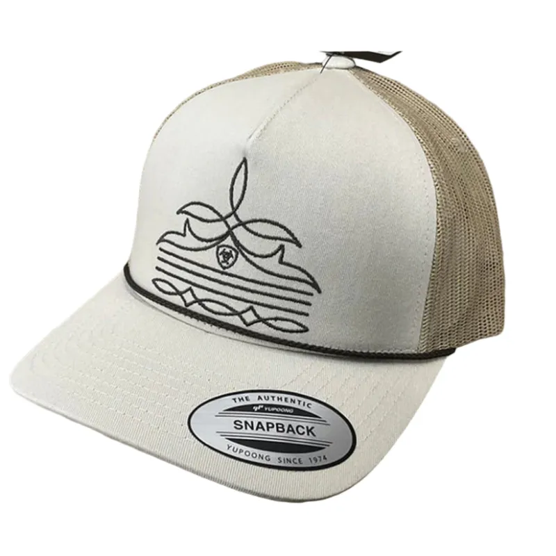 Ariat Tan Boot Stitch Cap made by Ariat