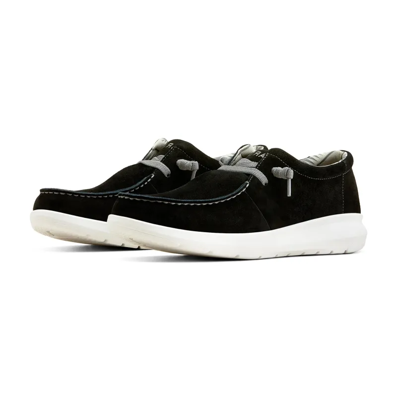 Ariat Men's Black Suede Hilo Shoes made by Ariat