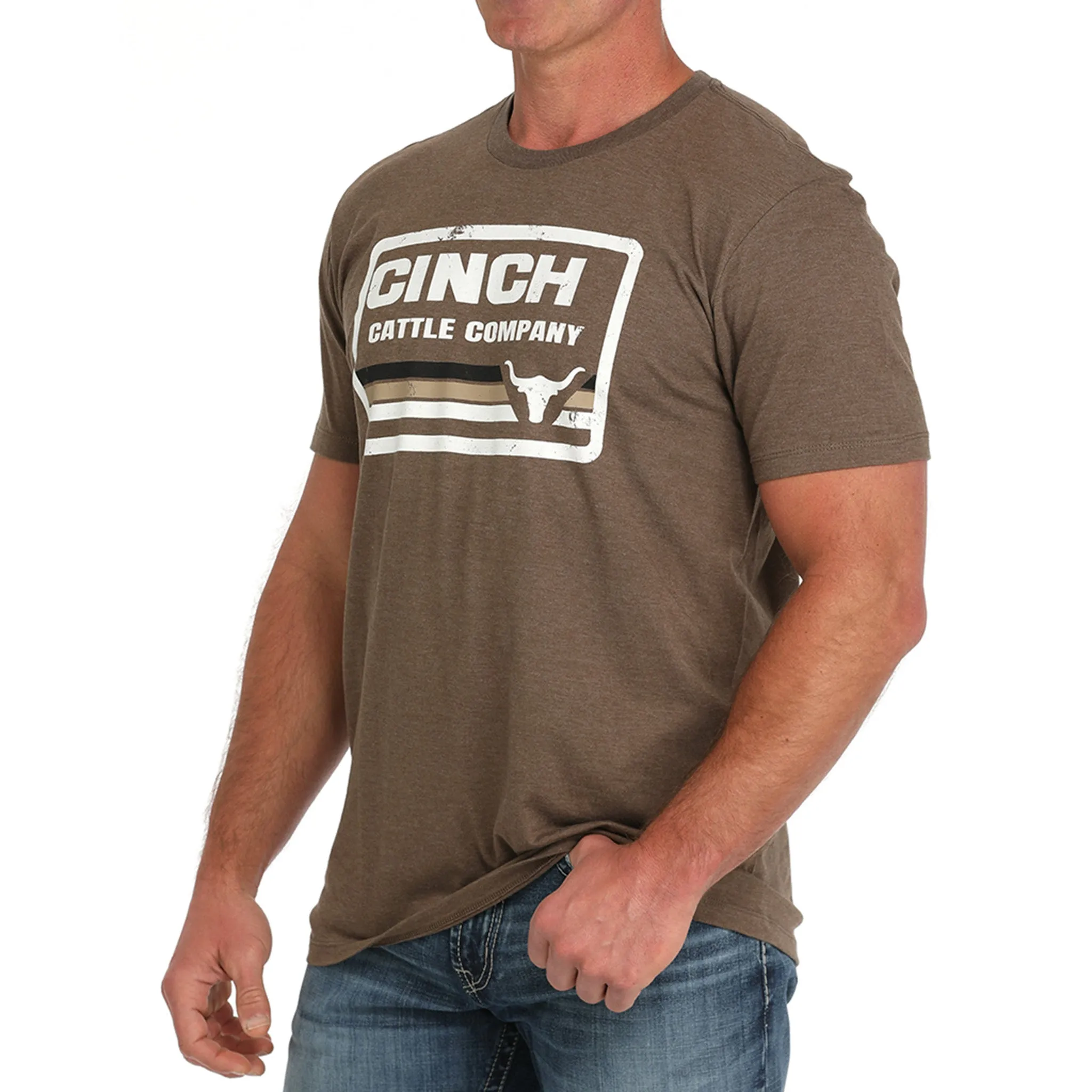 Cinch Men's Brown Cattle Co T-Shirt sold by Western Edge product image thumbnail 2