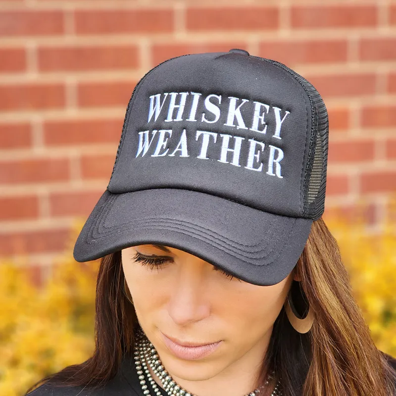 Black Whiskey Weather Cap made by Western Edge