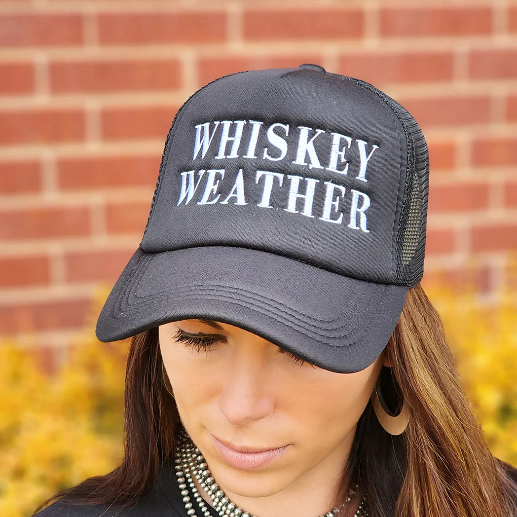 Black Whiskey Weather Cap sold by Western Edge