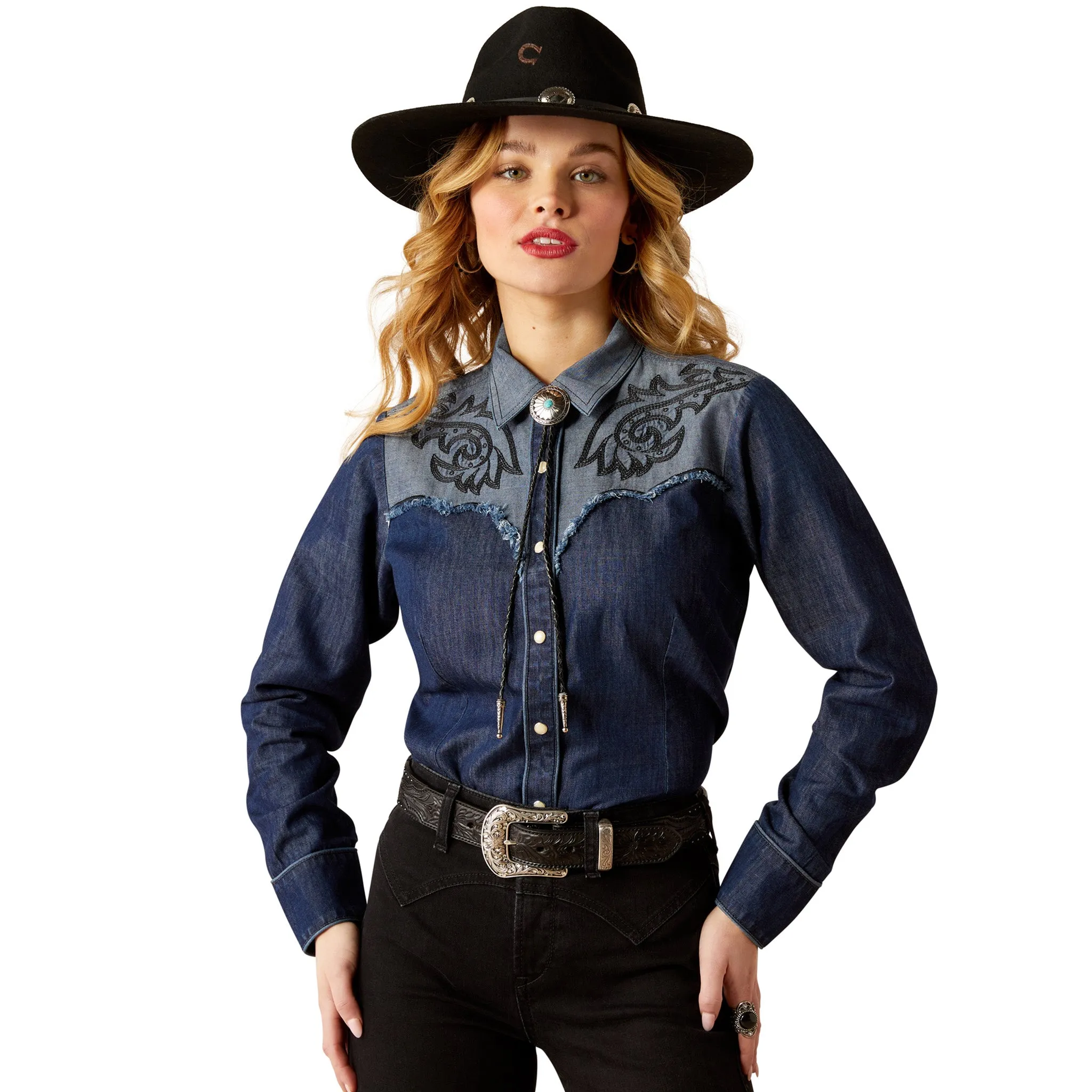 Ariat Women's Denim 2nd Fiddle Shirt sold by Western Edge