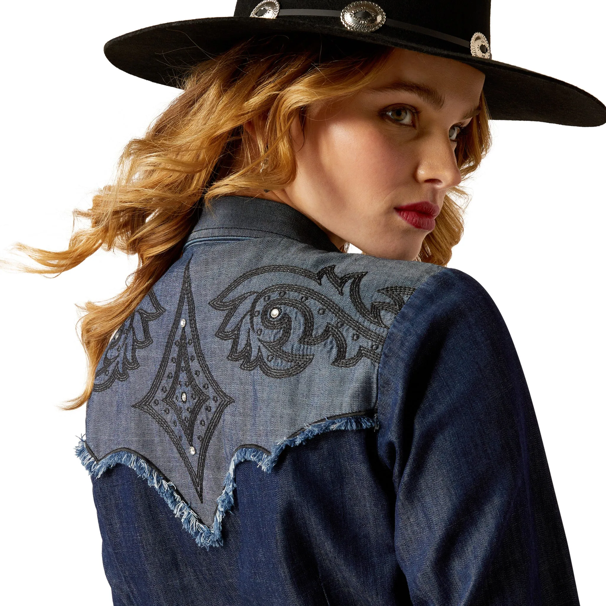 Ariat Women's Denim 2nd Fiddle Shirt sold by Western Edge product image thumbnail 4