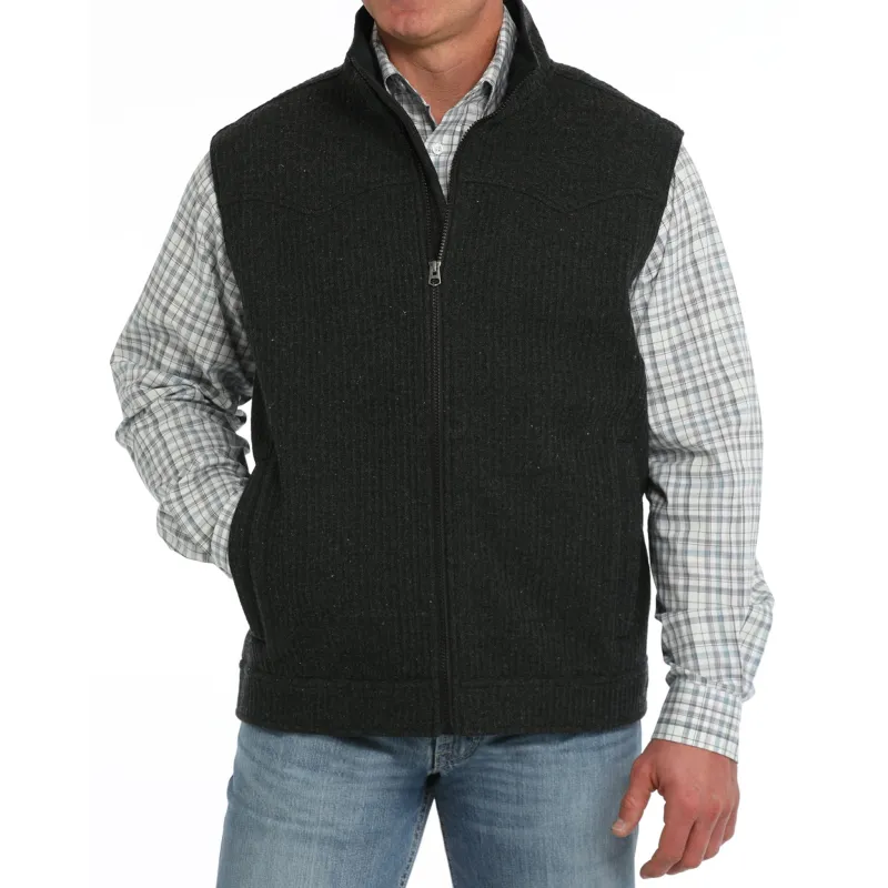 Cinch Men's Wool Bonded Vest made by Cinch