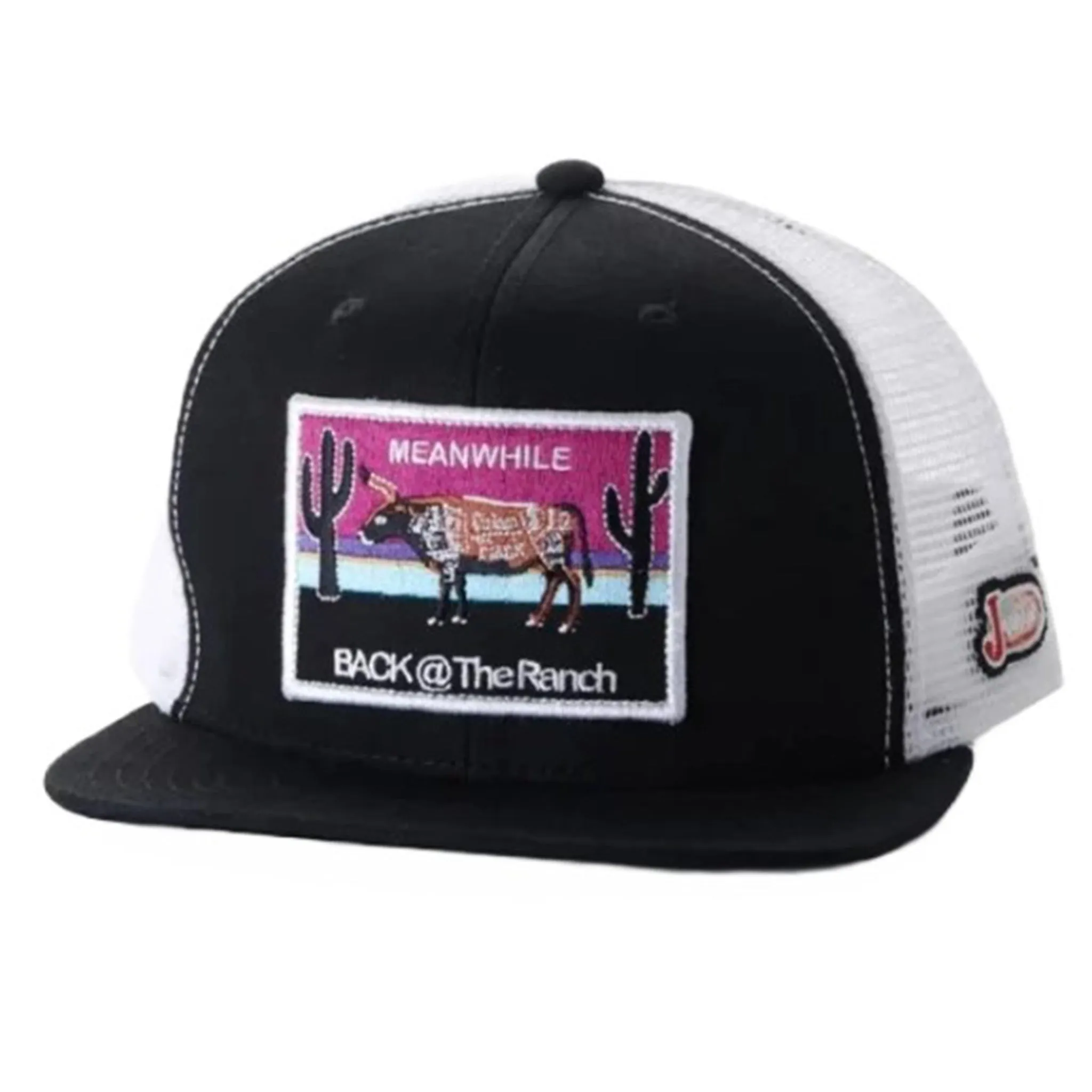 Justin Black Back at The Ranch Cap sold by Western Edge