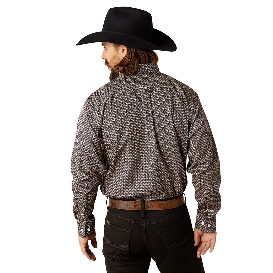 Ariat Men's Wrinkle Free Fields Classic Fit Button-Down Shirt sold by Western Edge product image thumbnail 3