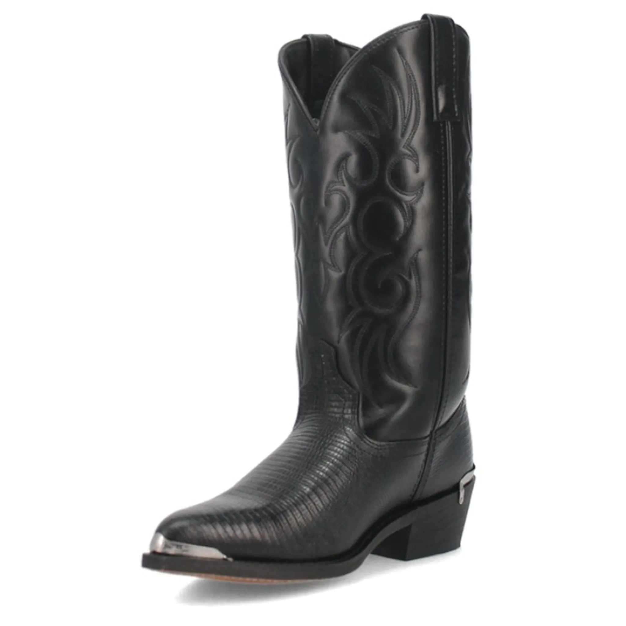 Dan Post Men's Black Lizard Western Boots sold by Western Edge
