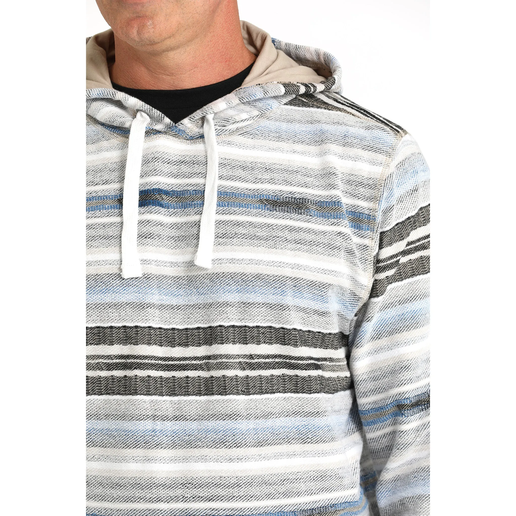 Cinch Men's Multi-Stripe Pullover Hoodie sold by Western Edge product image thumbnail 5