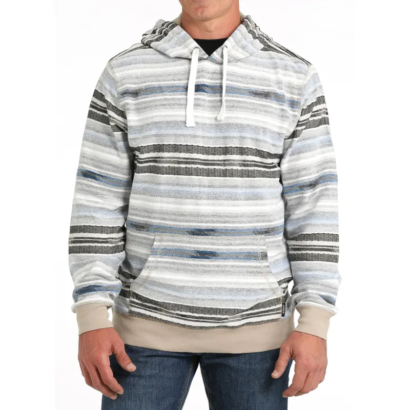Cinch Men's Multi-Stripe Pullover Hoodie sold by Western Edge