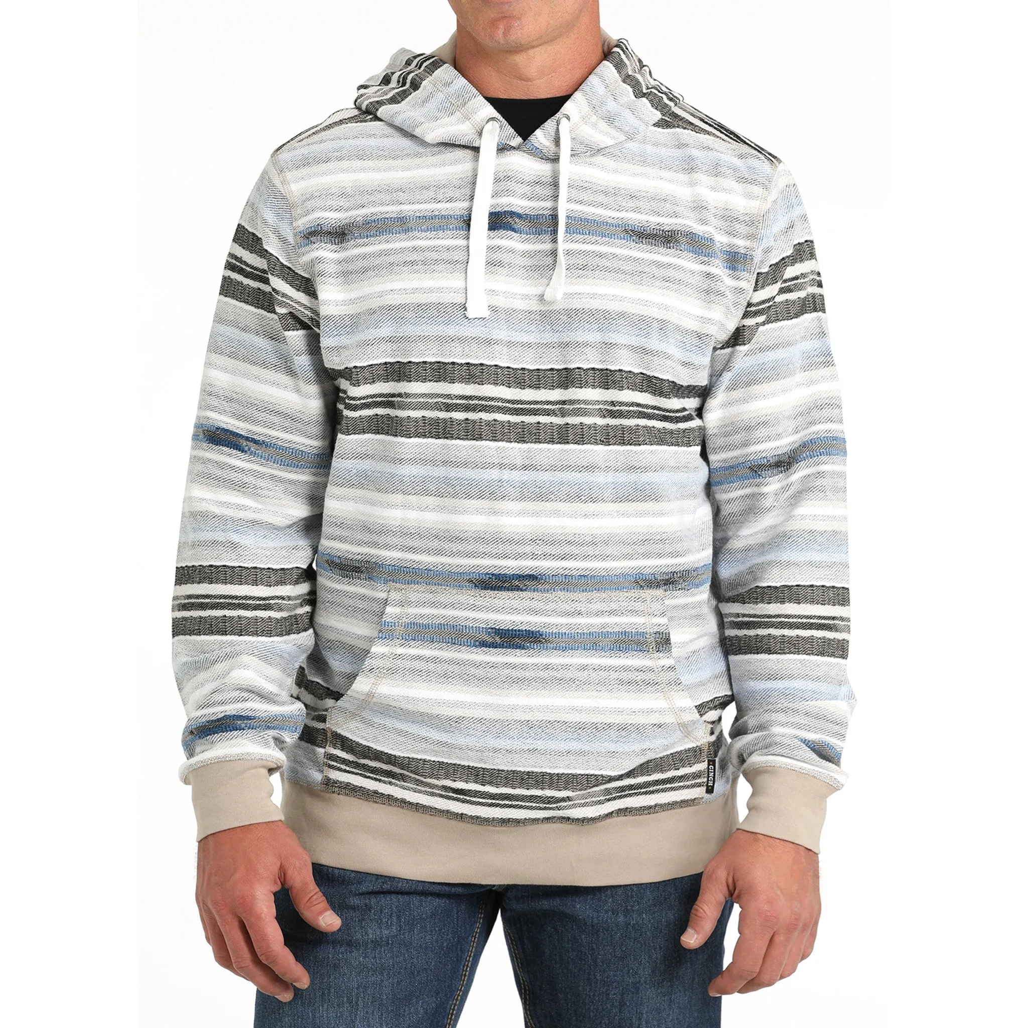 Cinch Men's Multi-Stripe Pullover Hoodie sold by Western Edge