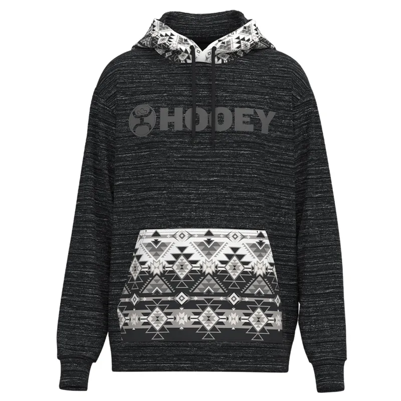 Hooey Men's Legendary Black Aztec Hoody made by Western Edge
