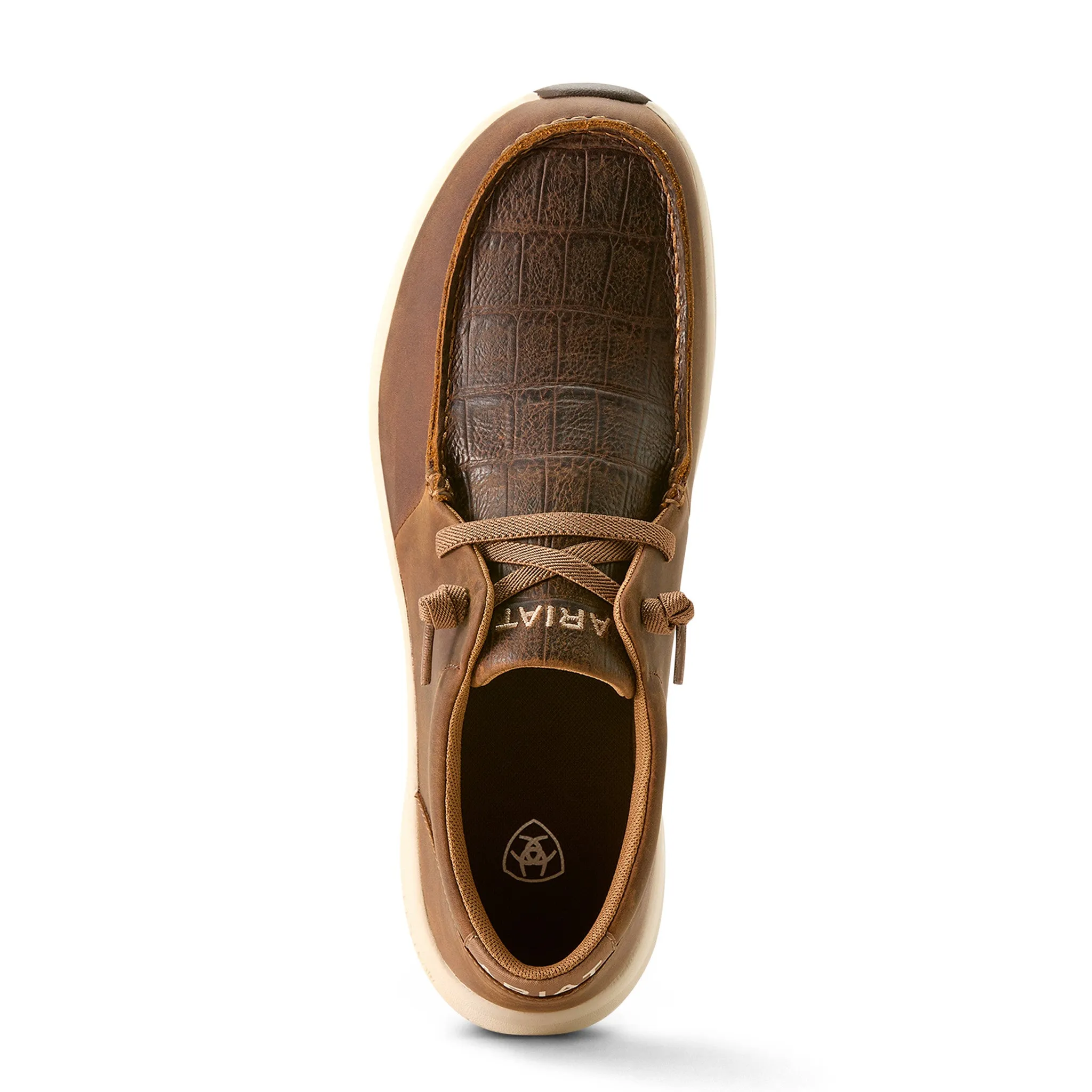 Ariat Men's Buckeye Crocodile Print Shoes sold by Western Edge product image thumbnail 5