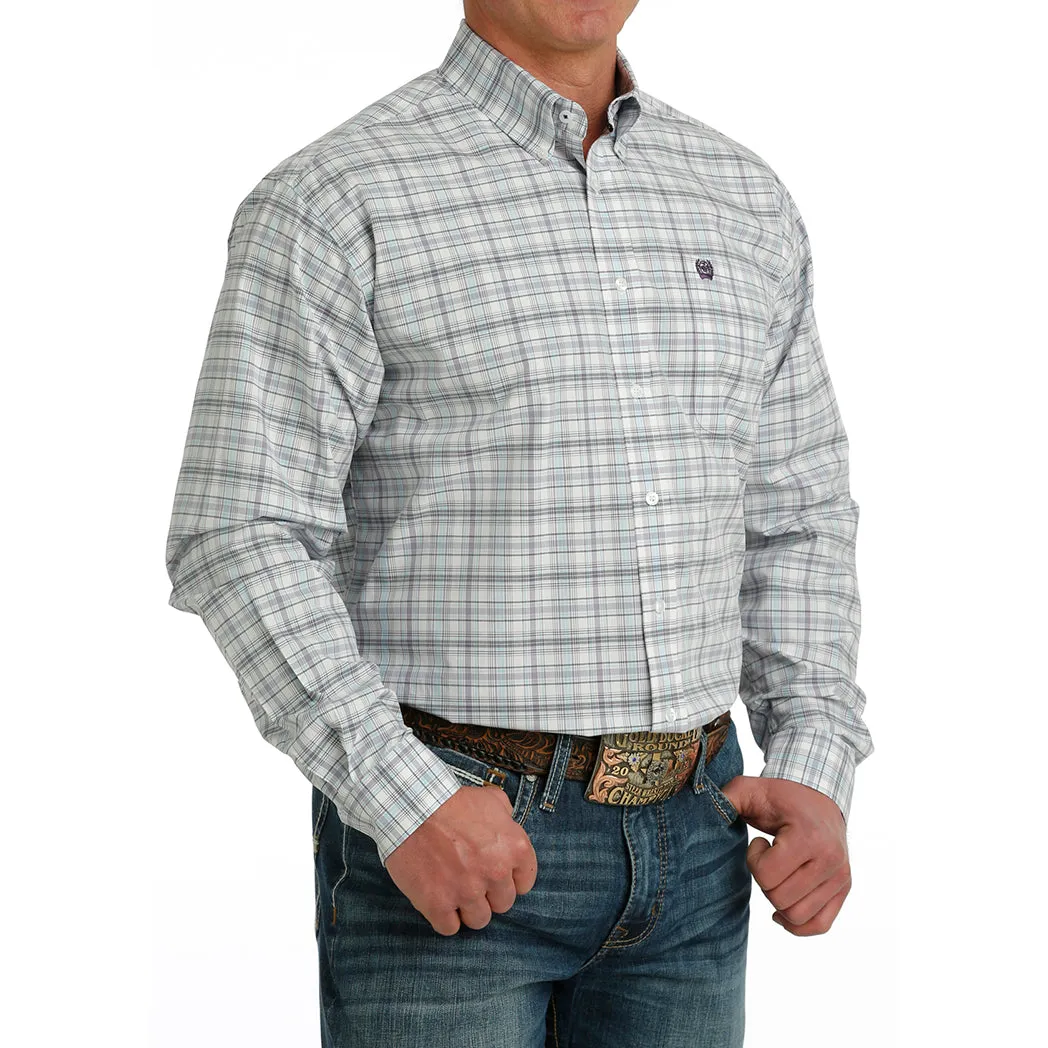 Cinch Men's Plaid Long Sleeve sold by Western Edge product image thumbnail 2