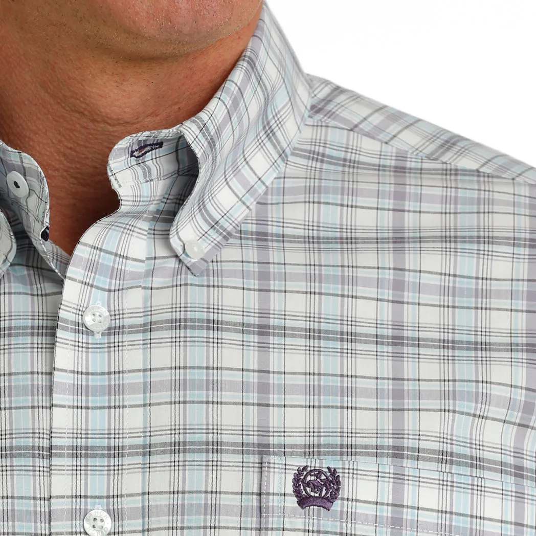 Cinch Men's Plaid Long Sleeve sold by Western Edge product image thumbnail 4