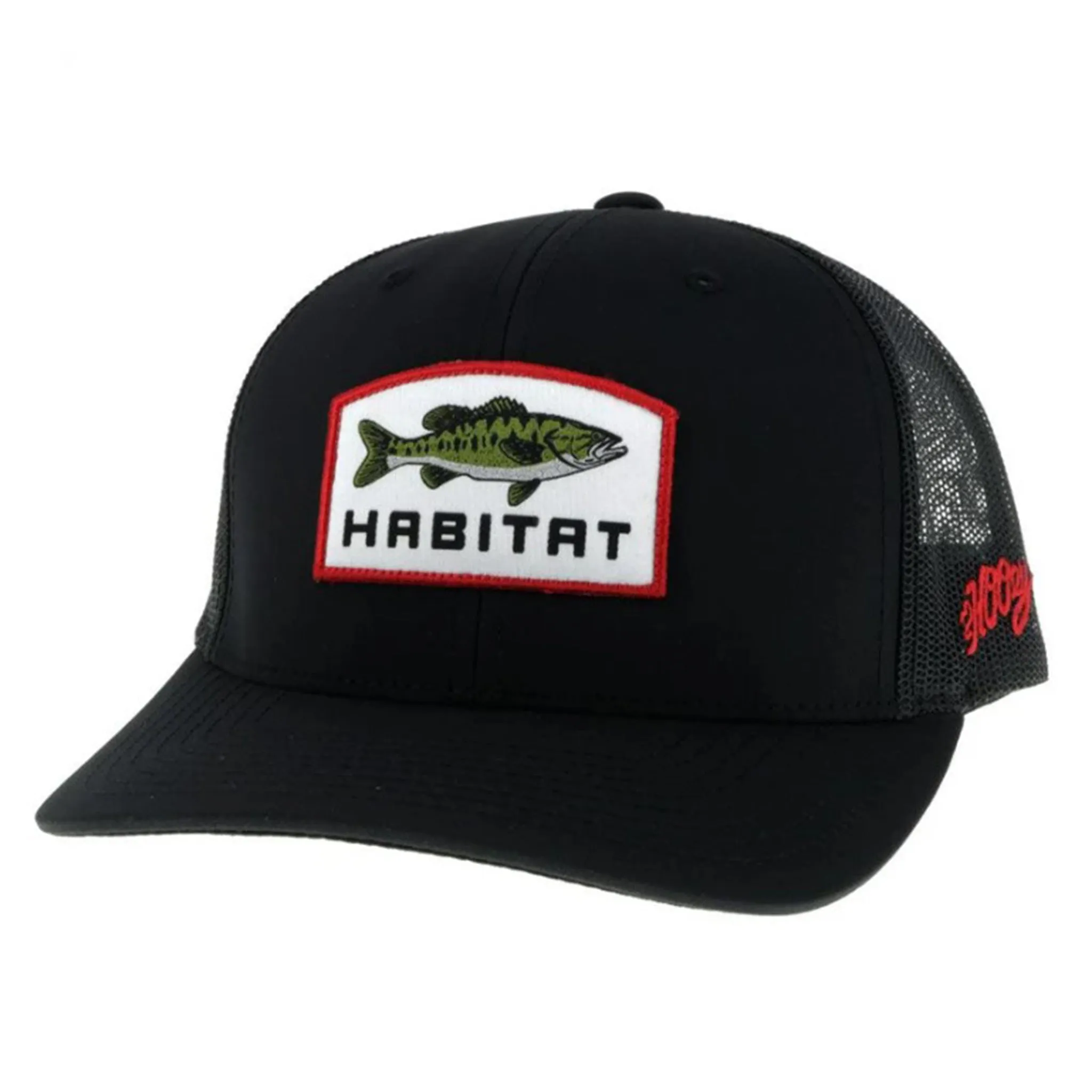 Hooey Habitat Black Snapback Cap sold by Western Edge