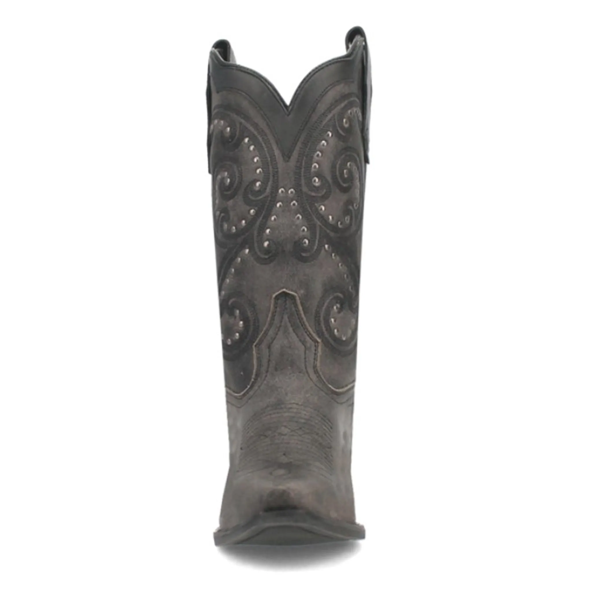Dan Post Women's Grey Studded Scrolled Western Boots sold by Western Edge product image thumbnail 4