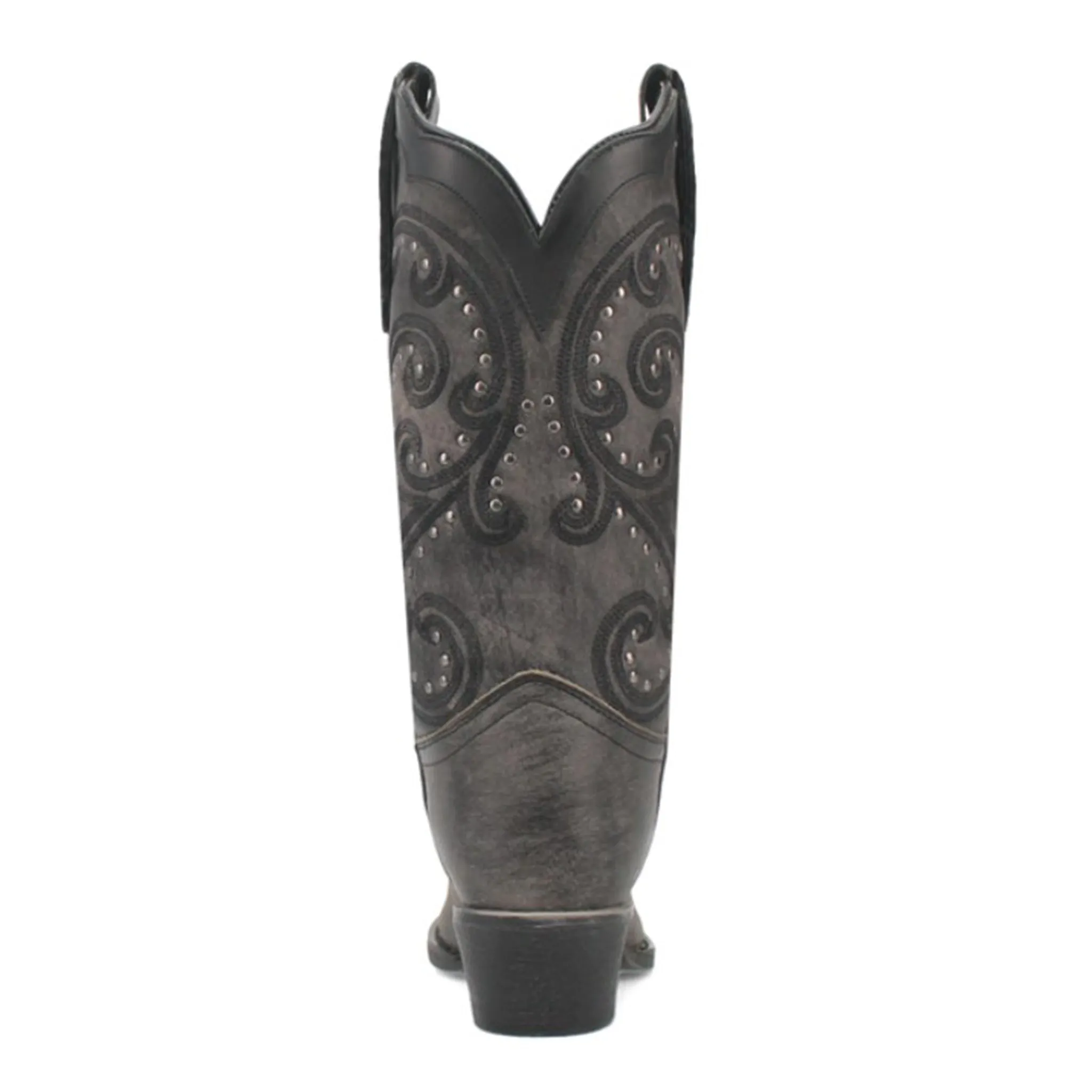 Dan Post Women's Grey Studded Scrolled Western Boots sold by Western Edge product image thumbnail 5