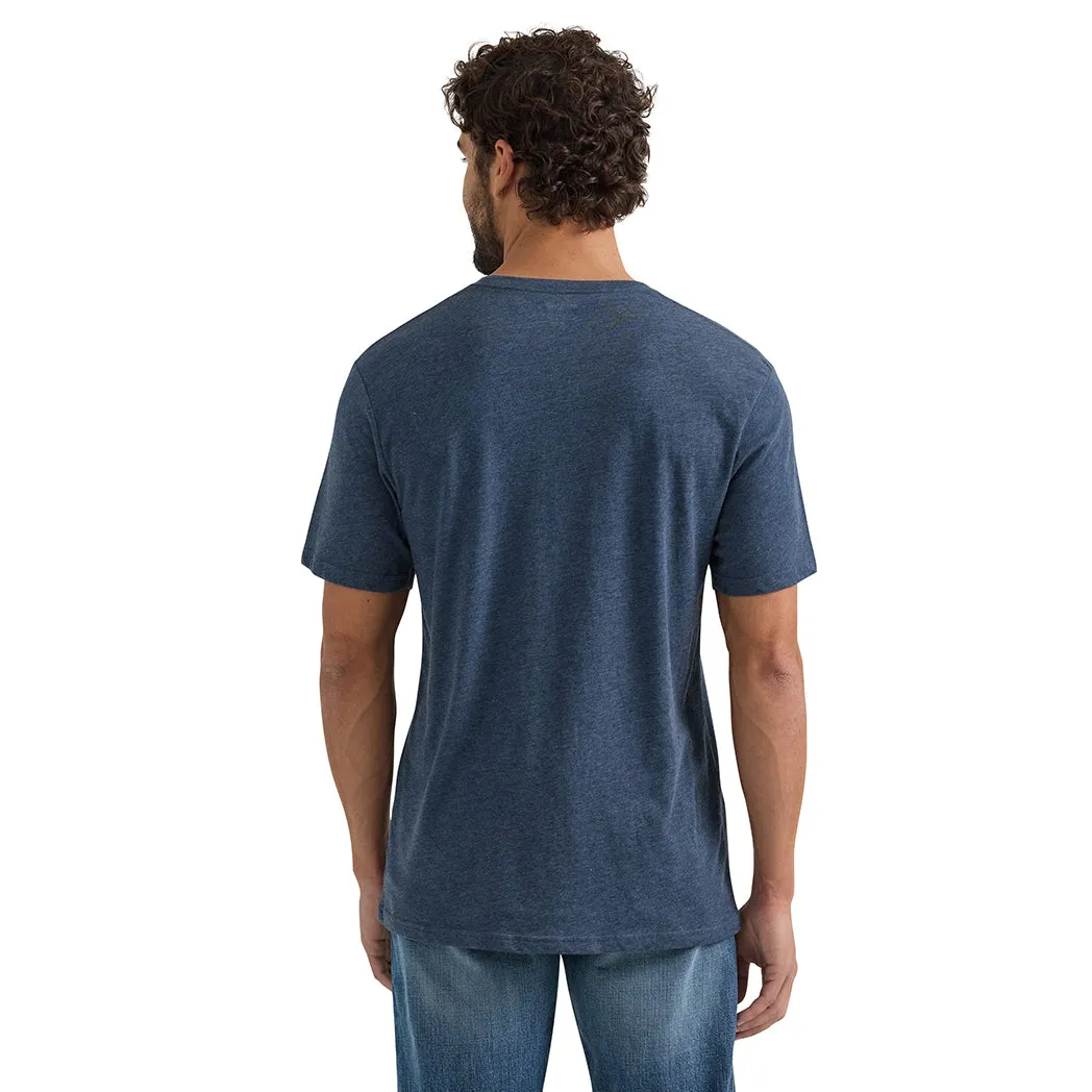 Wrangler Men's Short Sleeve Steer Head Logo Graphic T-Shirt sold by Western Edge product image thumbnail 4