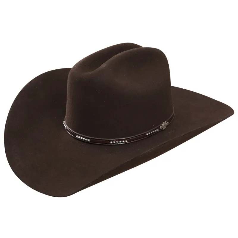 Stetson 4X Chocolate Llano Hat made by Western Edge